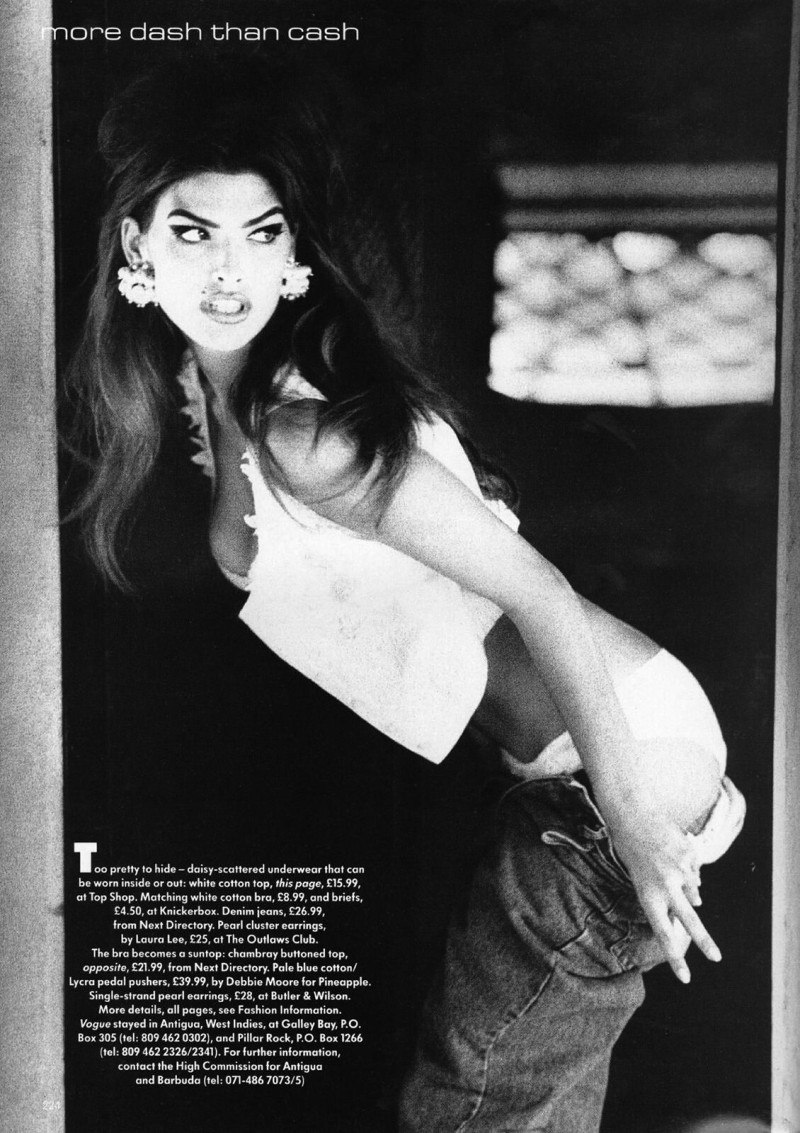 Shana Zadrick featured in More Dash than Cash, April 1991