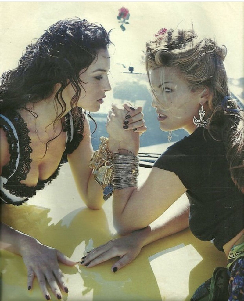 Monica Bellucci featured in Gipsy, July 1994