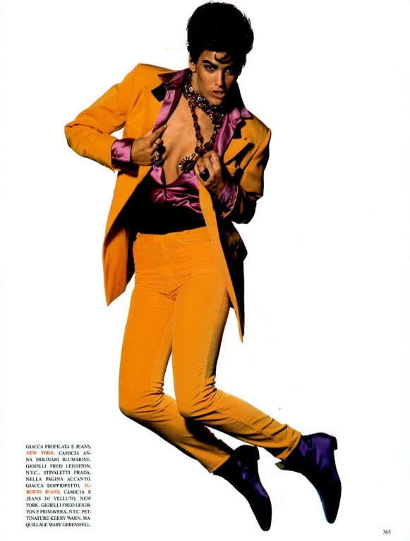 Shana Zadrick featured in blazer & rock, September 1991