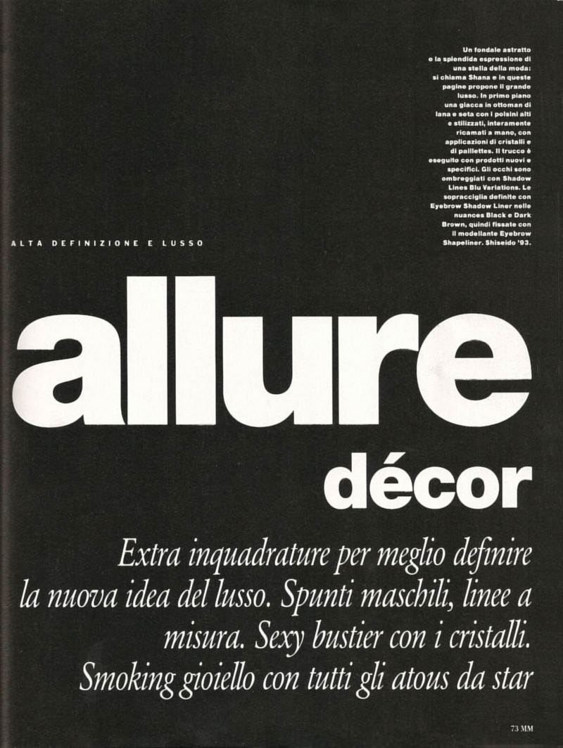 Allure Decor, September 1993