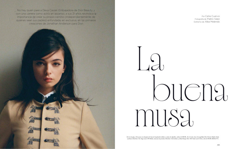 Deva Cassel featured in La Buena Musa, November 2025