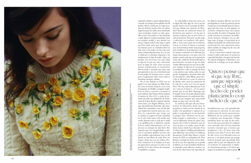 Deva Cassel featured in La Buena Musa, November 2025