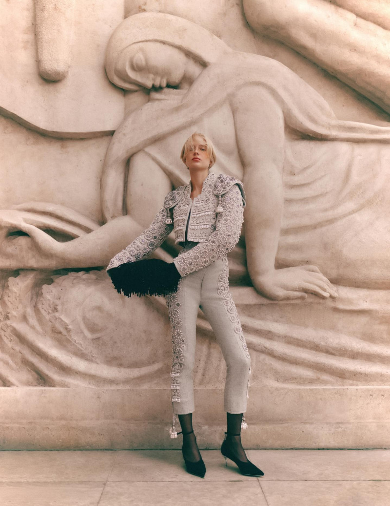 Steffi Cook featured in Frames Of Couture, October 2025