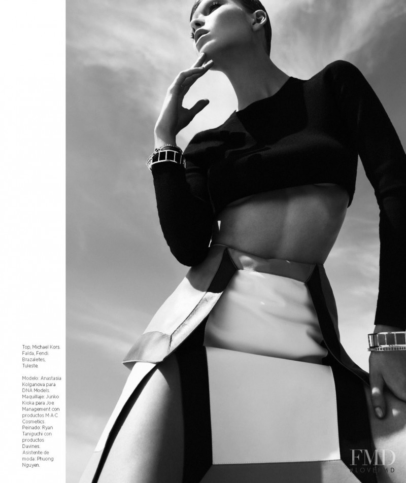 Anastasia Kolganova featured in Vertigo, June 2013