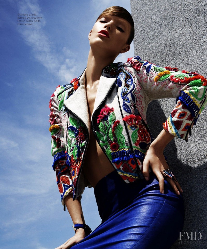 Anastasia Kolganova featured in Vertigo, June 2013