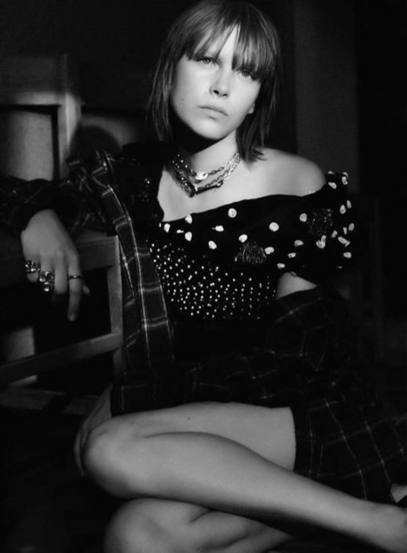 Thea Almqvist featured in Servizio In Camera, October 2025