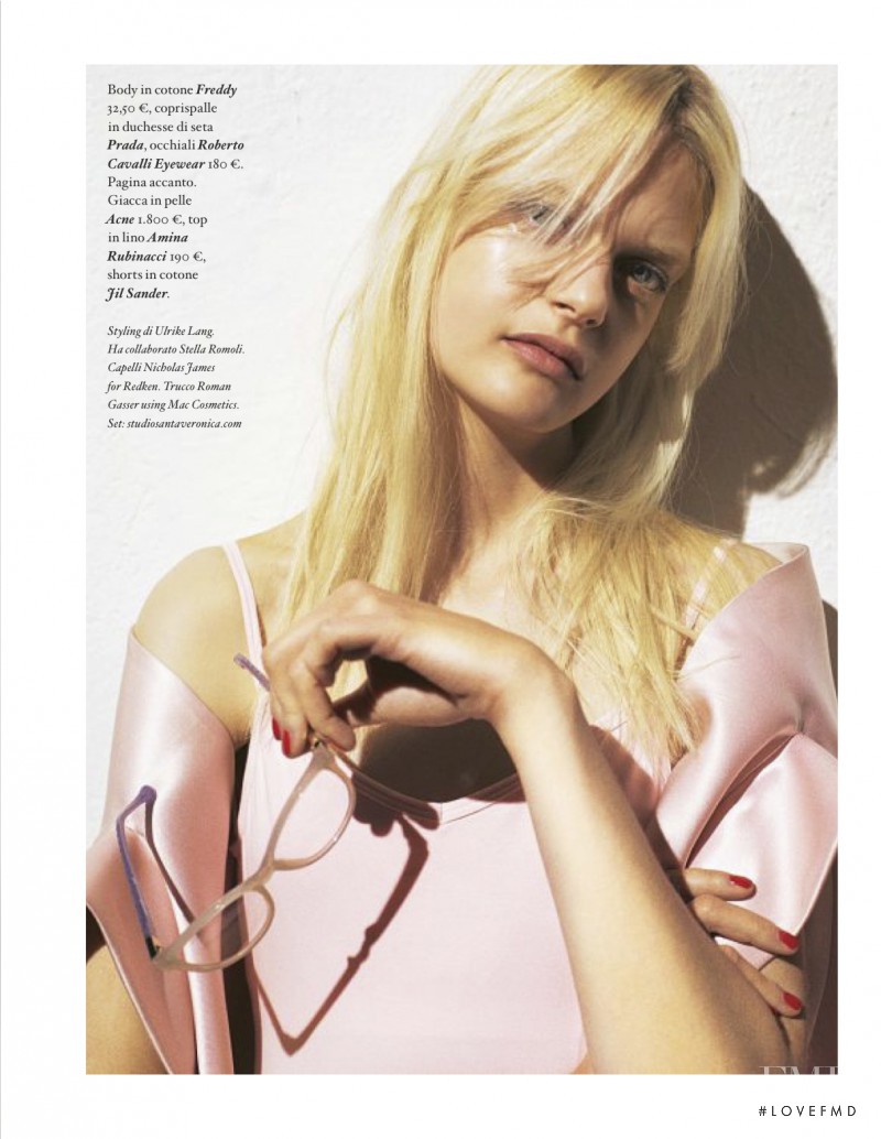 Caroline Schurch featured in Delicatezze, May 2013