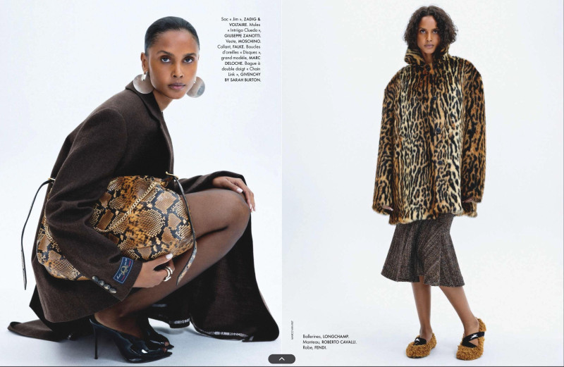 Malaika Holmen featured in Vertige Glamour, October 2025