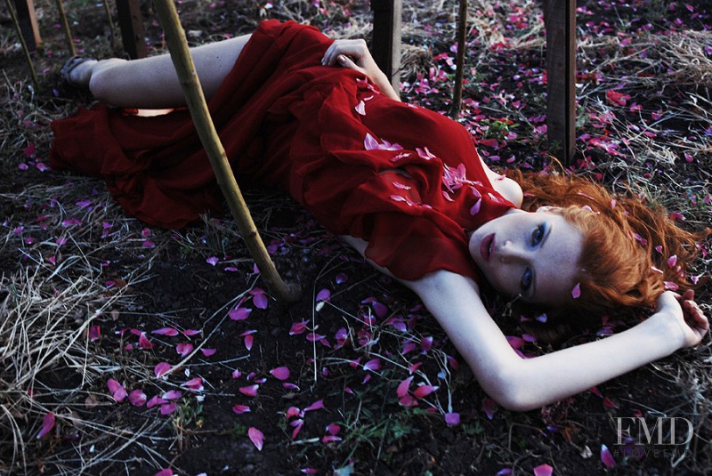 Nastya Pindeeva featured in Belkina Rose, February 2012