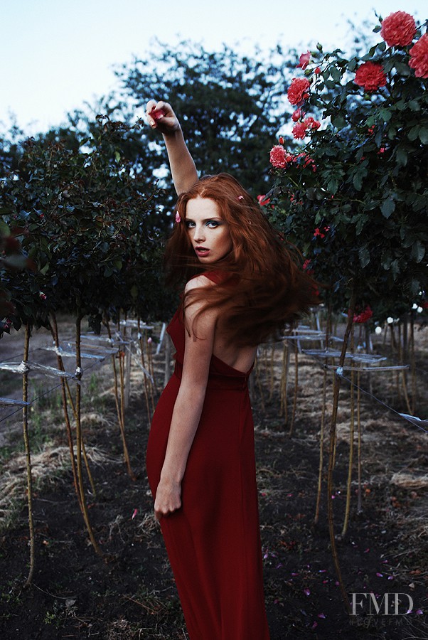 Nastya Pindeeva featured in Belkina Rose, February 2012