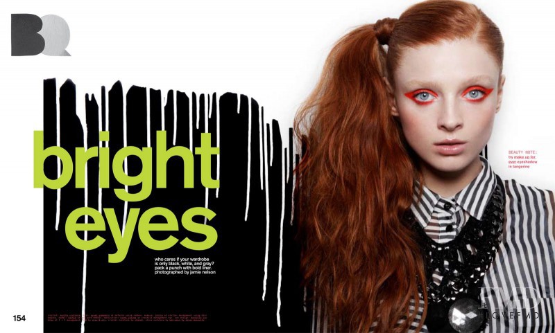 Nastya Pindeeva featured in Bright Eyes, February 2012