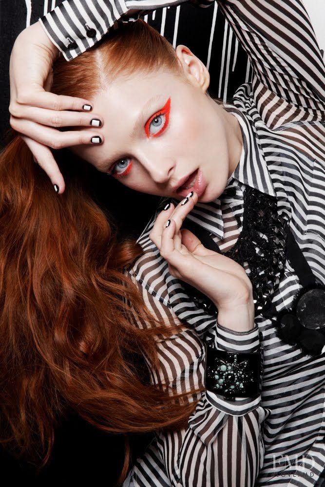 Nastya Pindeeva featured in Bright Eyes, February 2012