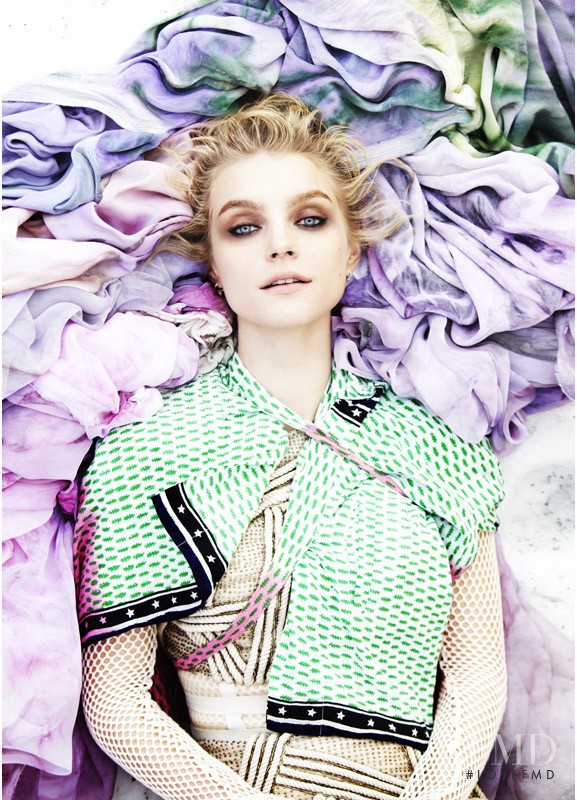 Jessica Stam featured in Stam, April 2011