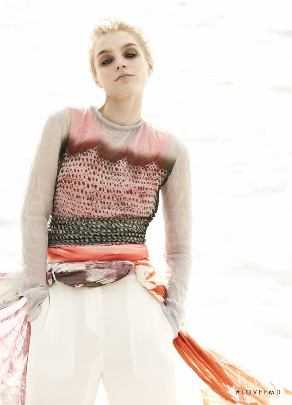 Jessica Stam featured in Stam, April 2011