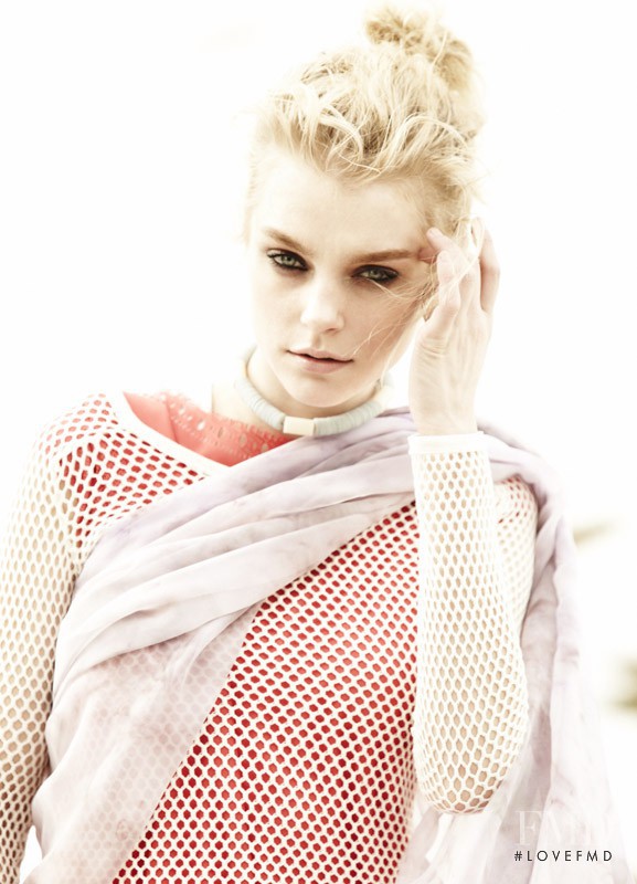 Jessica Stam featured in Stam, April 2011