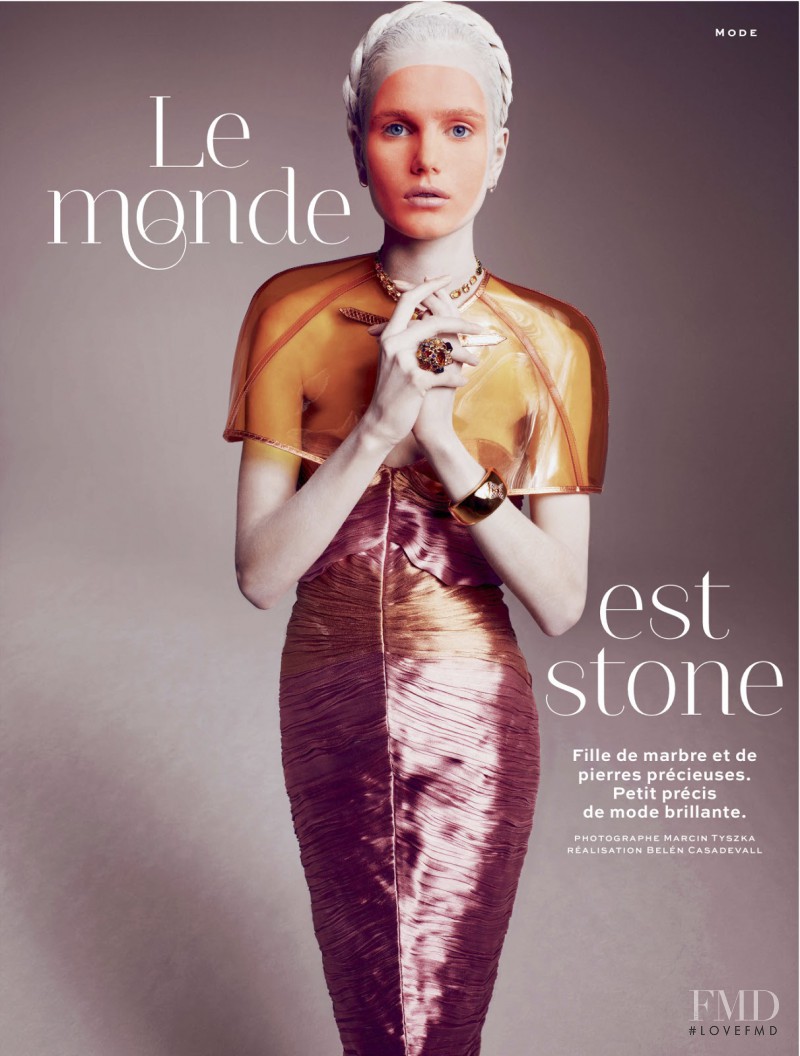 Anmari Botha featured in Le Monde Est Stone, May 2013