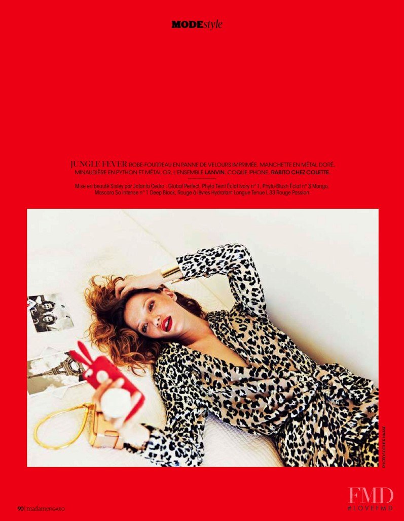 Milagros Schmoll featured in Hymme A La Joie, May 2013