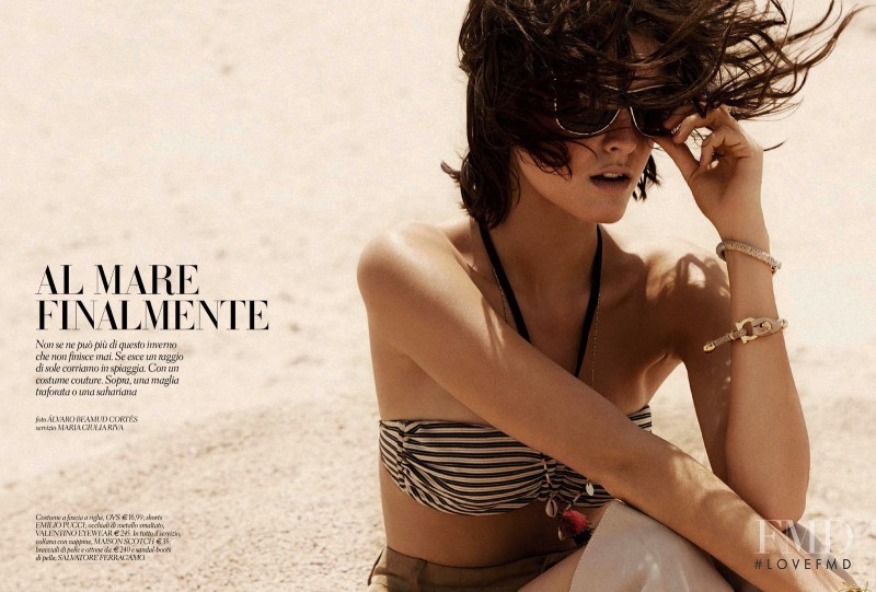 Anouk Hagemeijer featured in Al Mare Finalmente, June 2013