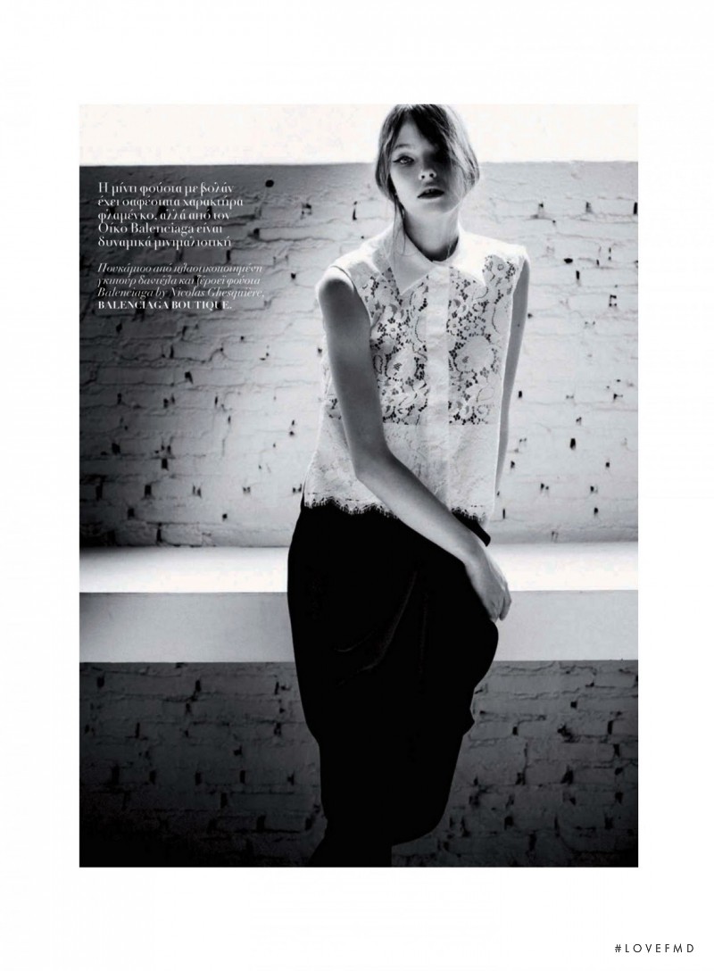 Anastasia Kolganova featured in Lumiere, June 2013