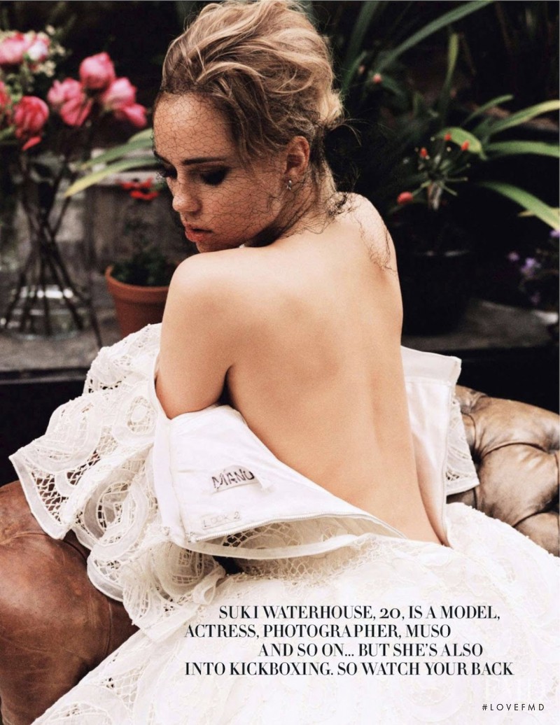 Suki Alice Waterhouse featured in New British Beauties, July 2013