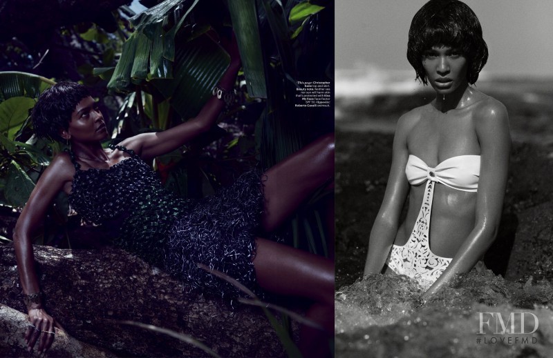 Liya Kebede featured in Survival Of The Chicest, June 2013