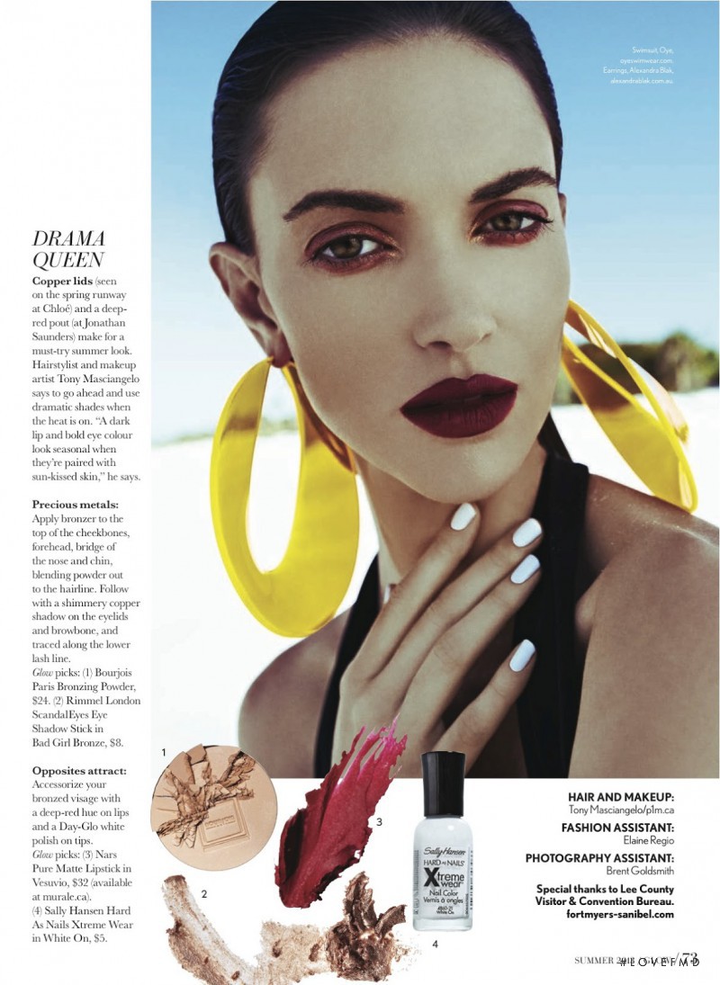 Rachel Alexander featured in Hello, Sunshine, June 2013