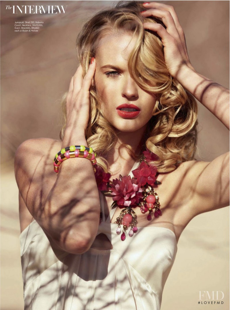 Anne Vyalitsyna featured in Anne-Atomy Of A Supermodel, June 2013