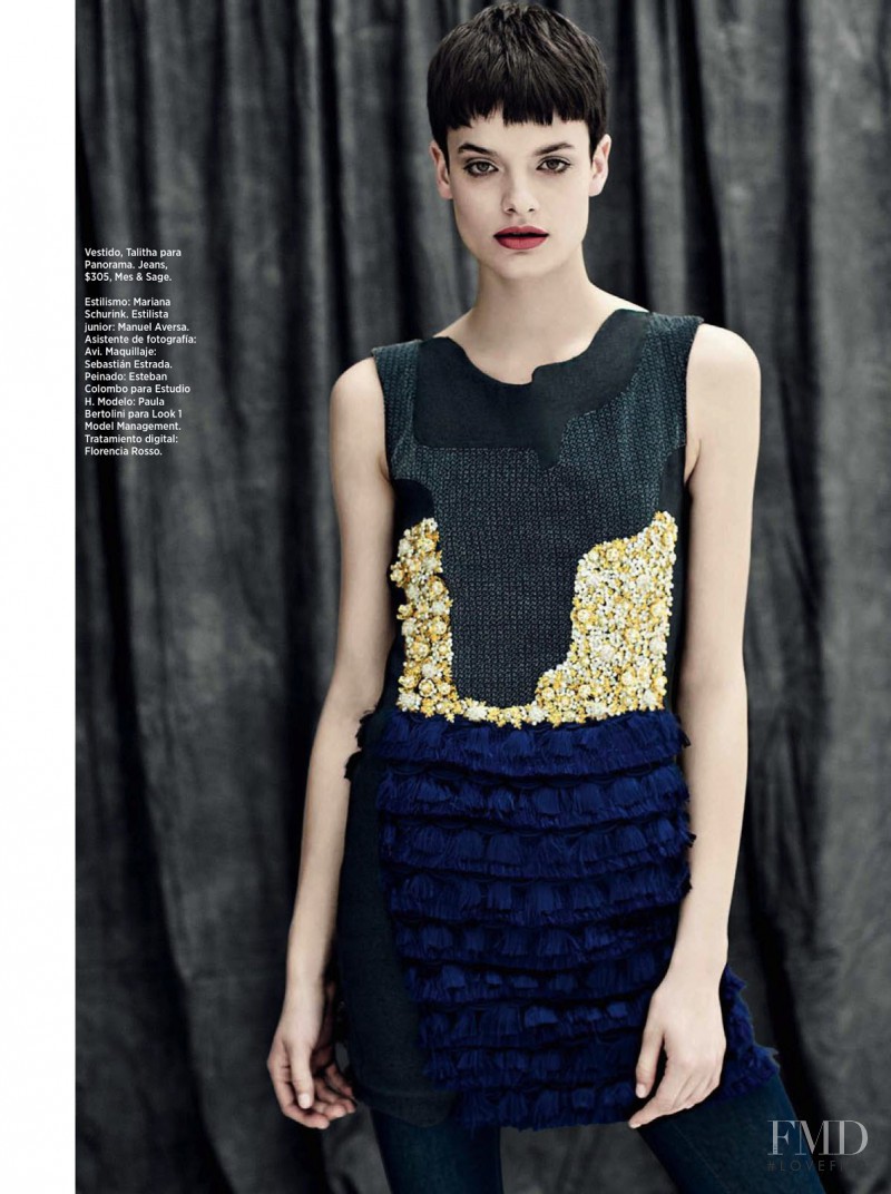 Paula Bertolini featured in Blue Mood, June 2013