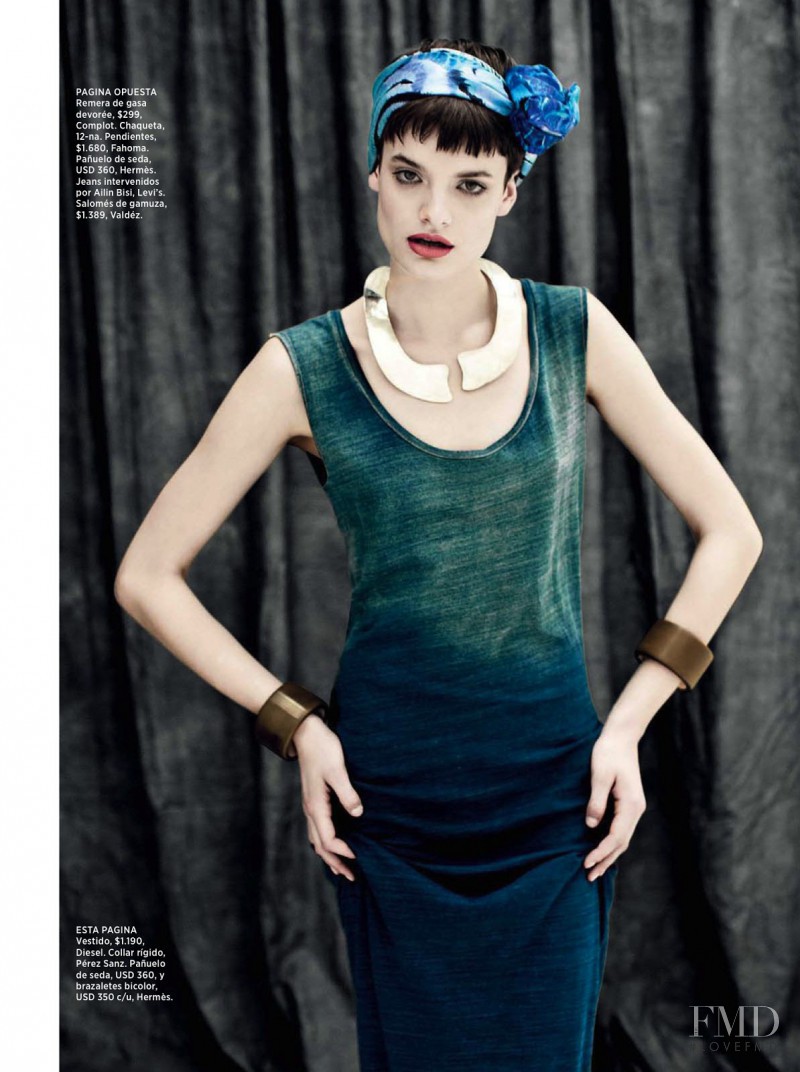 Paula Bertolini featured in Blue Mood, June 2013