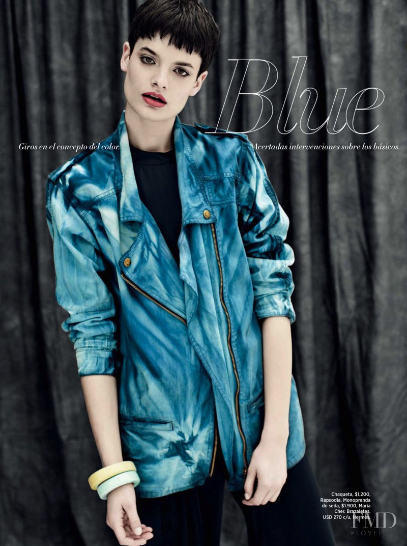 Paula Bertolini featured in Blue Mood, June 2013