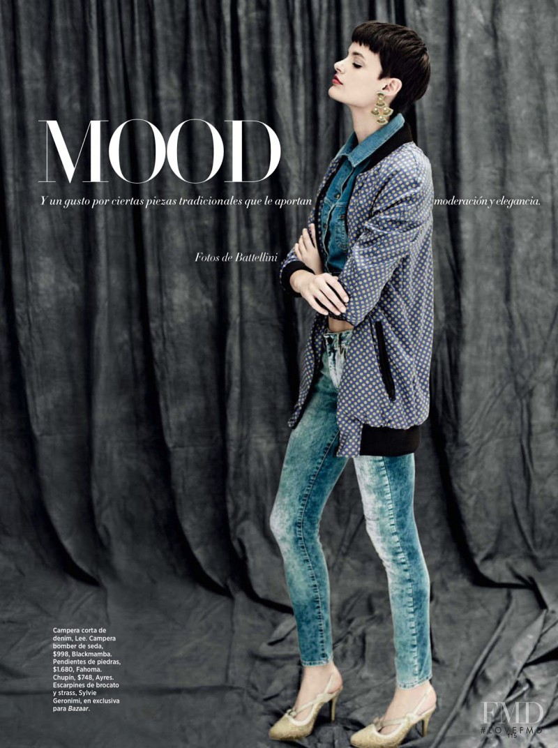 Paula Bertolini featured in Blue Mood, June 2013