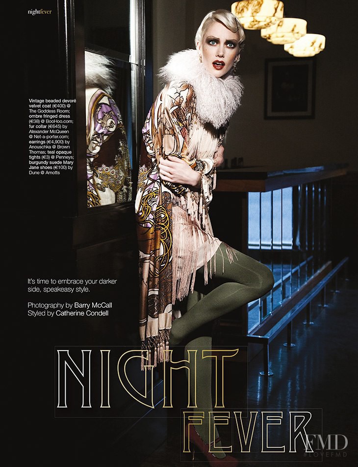 Ali Whitfield featured in Night Fever, February 2013