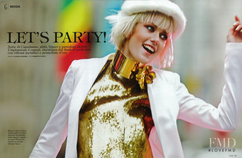 Ali Whitfield featured in Let\'s Party, January 2012