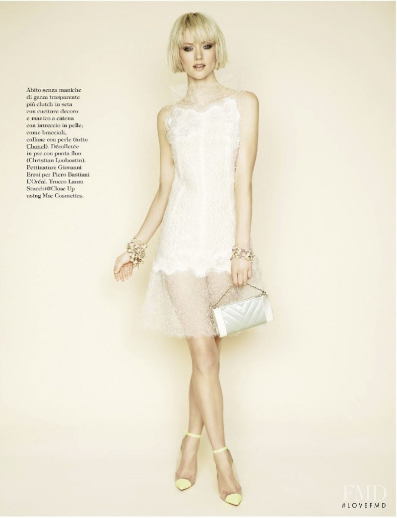 Ali Whitfield featured in French Touch, February 2012