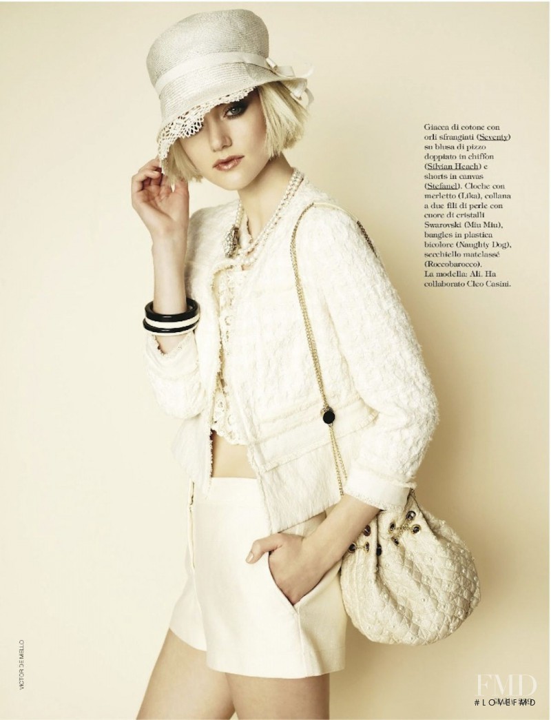 Ali Whitfield featured in French Touch, February 2012