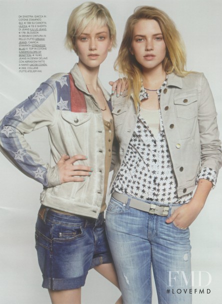 Ali Whitfield featured in Blouson   Jeans, May 2011