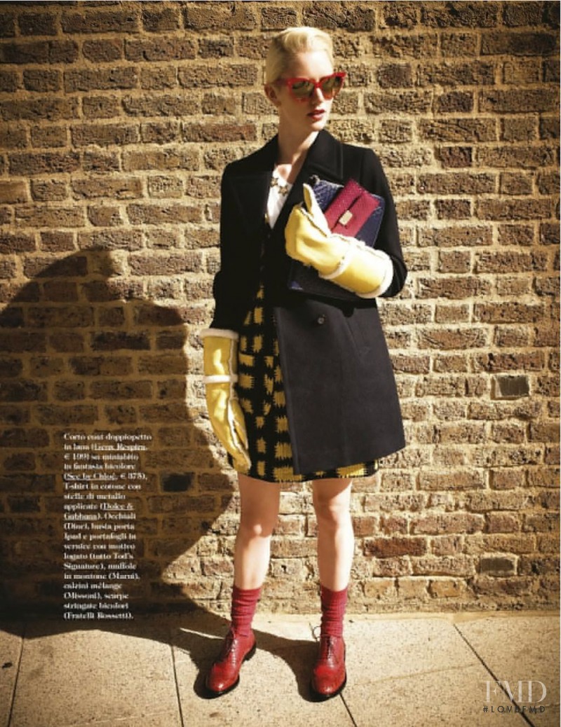 Ali Whitfield featured in Non Solo Cappotto, October 2011