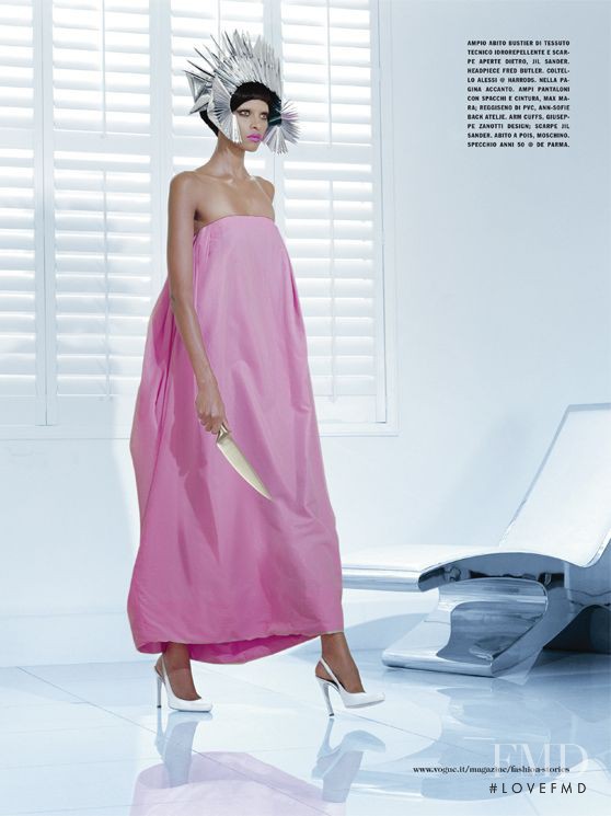 Yasmin Warsame featured in Dress Code: Evening, April 2011