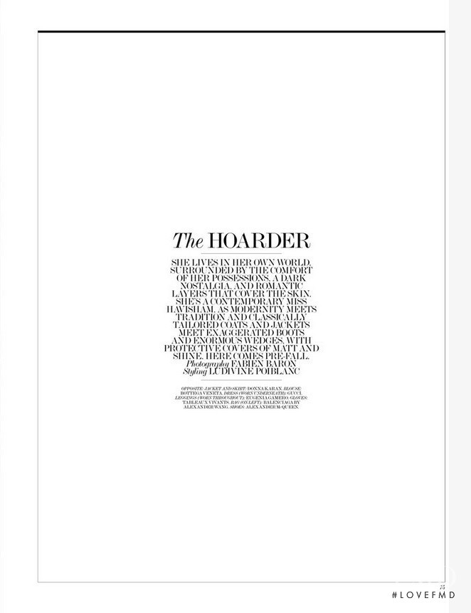The Hoarder, June 2013