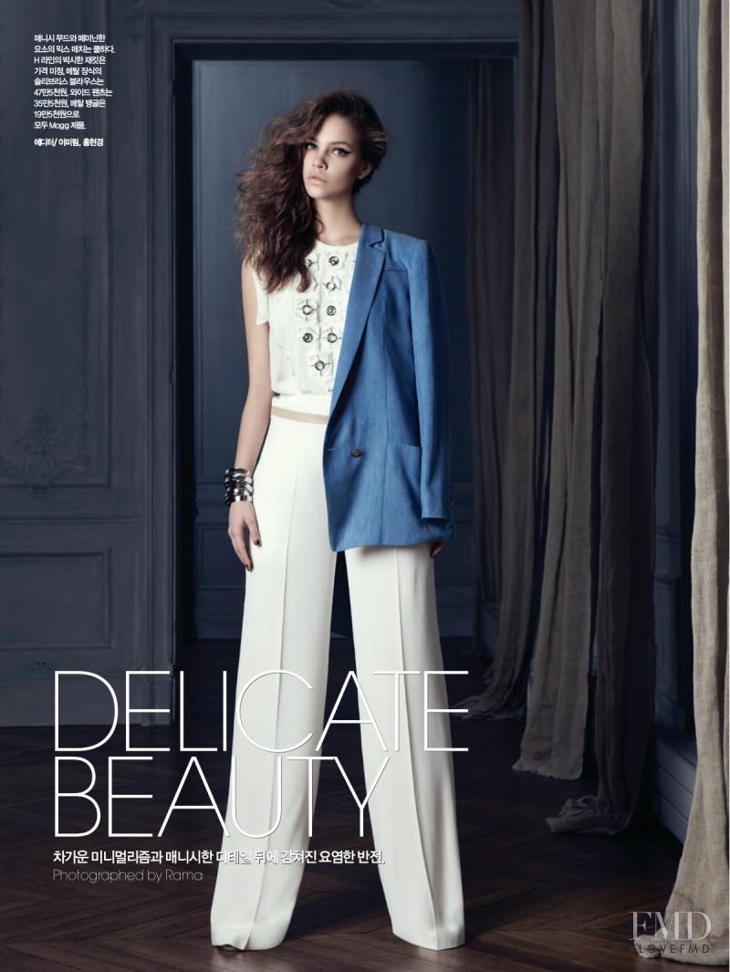 Barbara Palvin featured in Delicate Beauty, April 2011