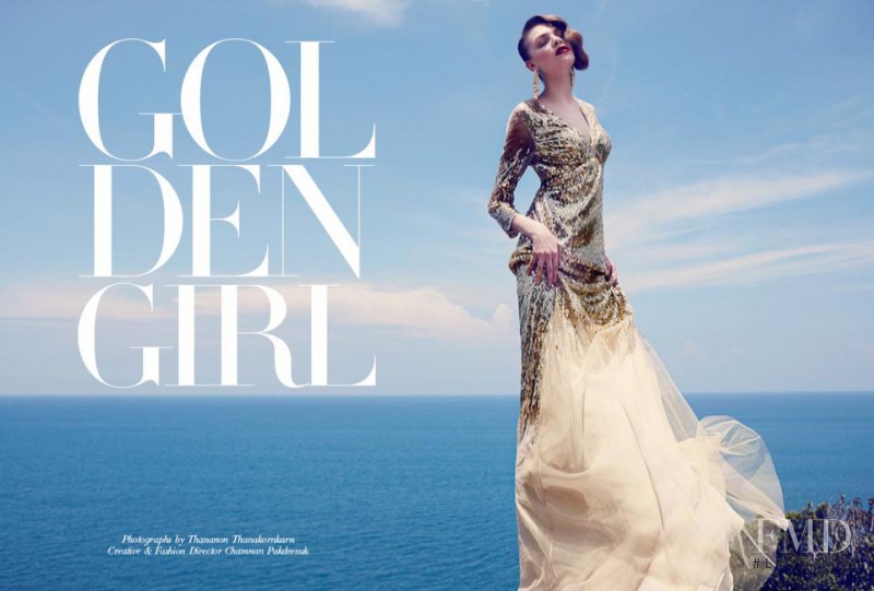 Paulina Panas featured in Golden Girl, May 2013