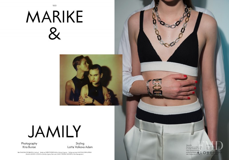 Marike Le Roux featured in Marike & Jamily, March 2013