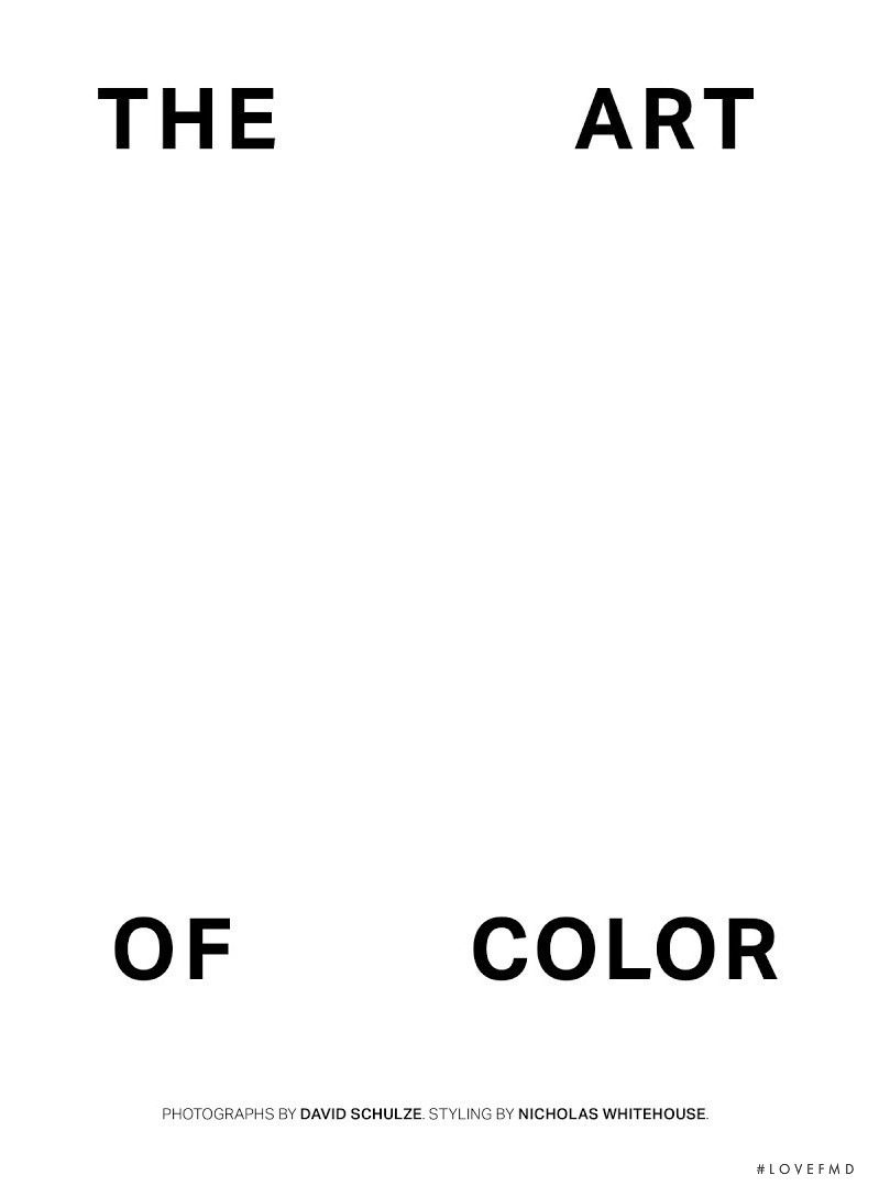 The Art Of Color, June 2013