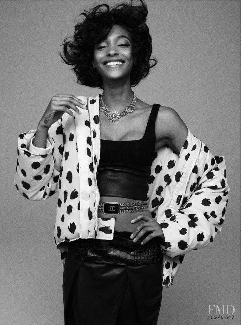 Jourdan Dunn featured in Snap, June 2013