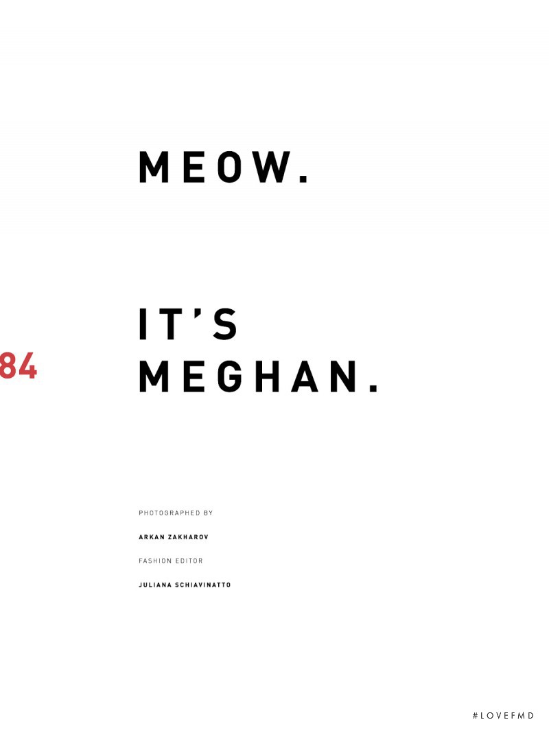 Meow, It\'s Meghan, March 2013