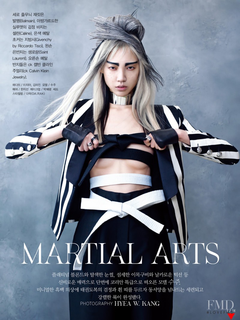Soo Joo Park featured in Martial Arts, June 2013