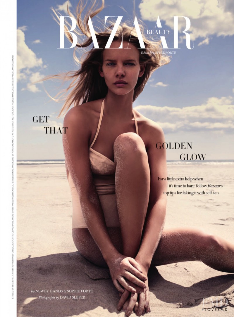 Marloes Horst featured in Get That Golden Glow, July 2013