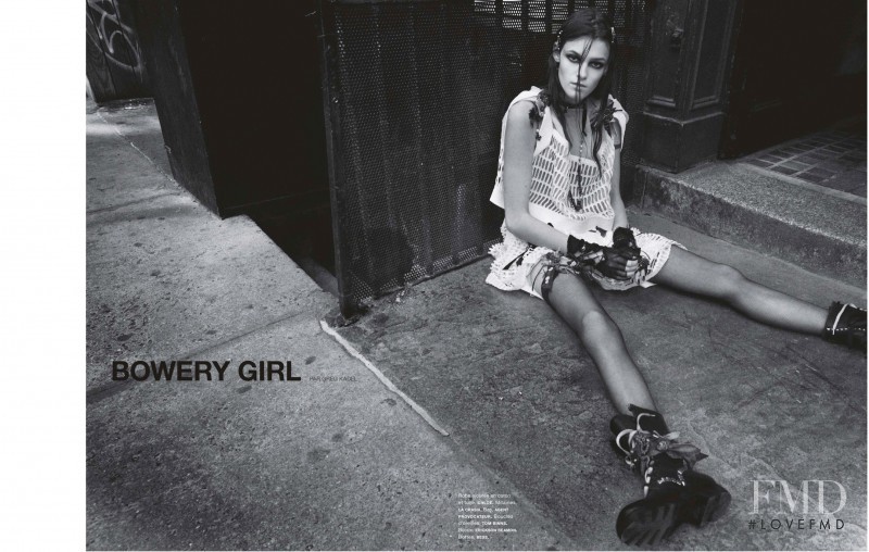 Kremi Otashliyska featured in Bowery Girl, June 2013