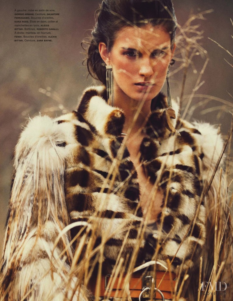 Marte Mei van Haaster featured in Savane, June 2013