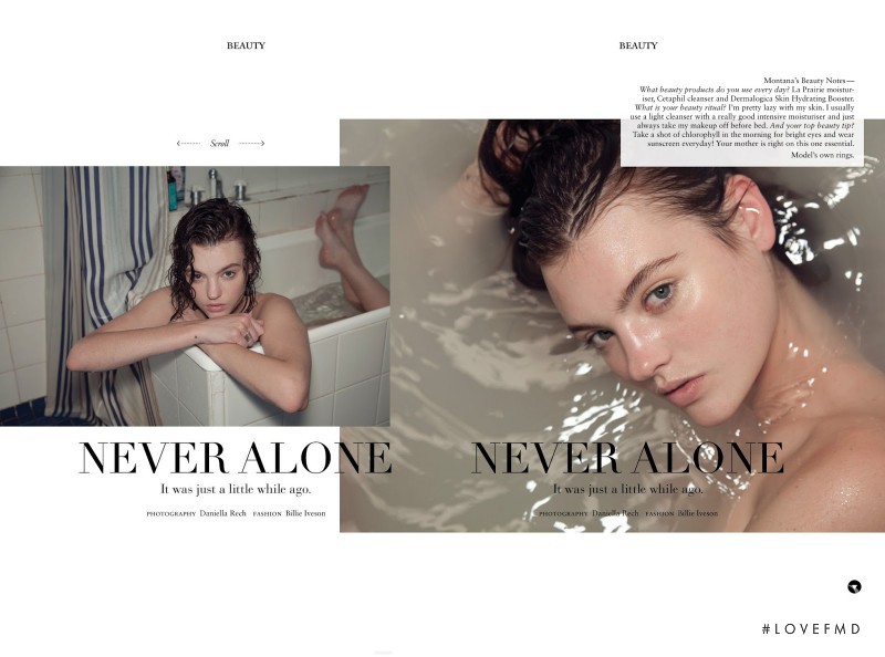 Nicole Pollard featured in Never Alone, June 2013